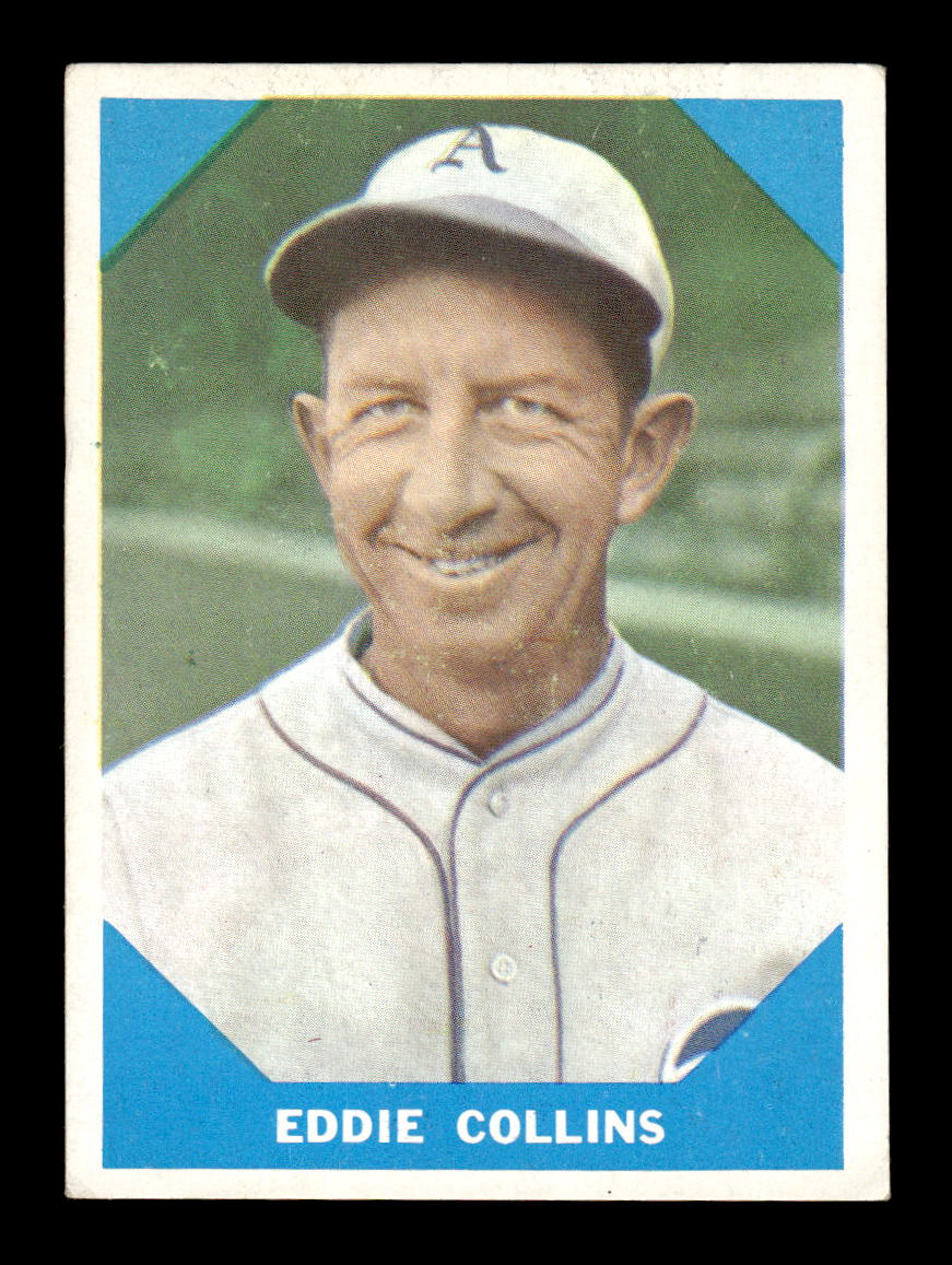 1960 Fleer Baseball Greats #20 Eddie Collins Very Good HOF-10003786