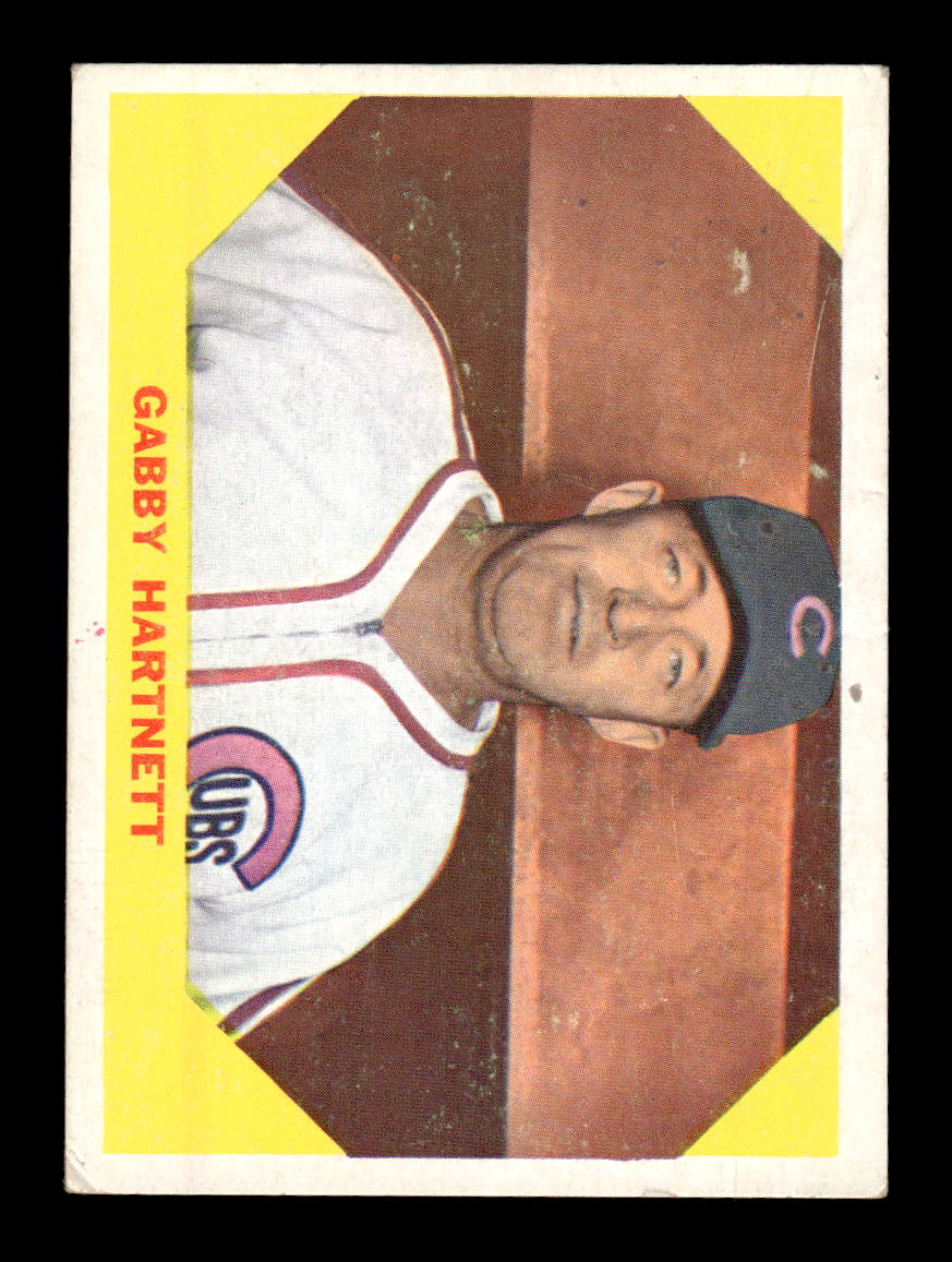 1960 Fleer Baseball Greats #29 Gabby Hartnett Very Good HOF-10003791
