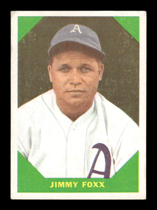1960 Fleer Baseball Greats #53 Jimmie Foxx Very Good HOF-10003800