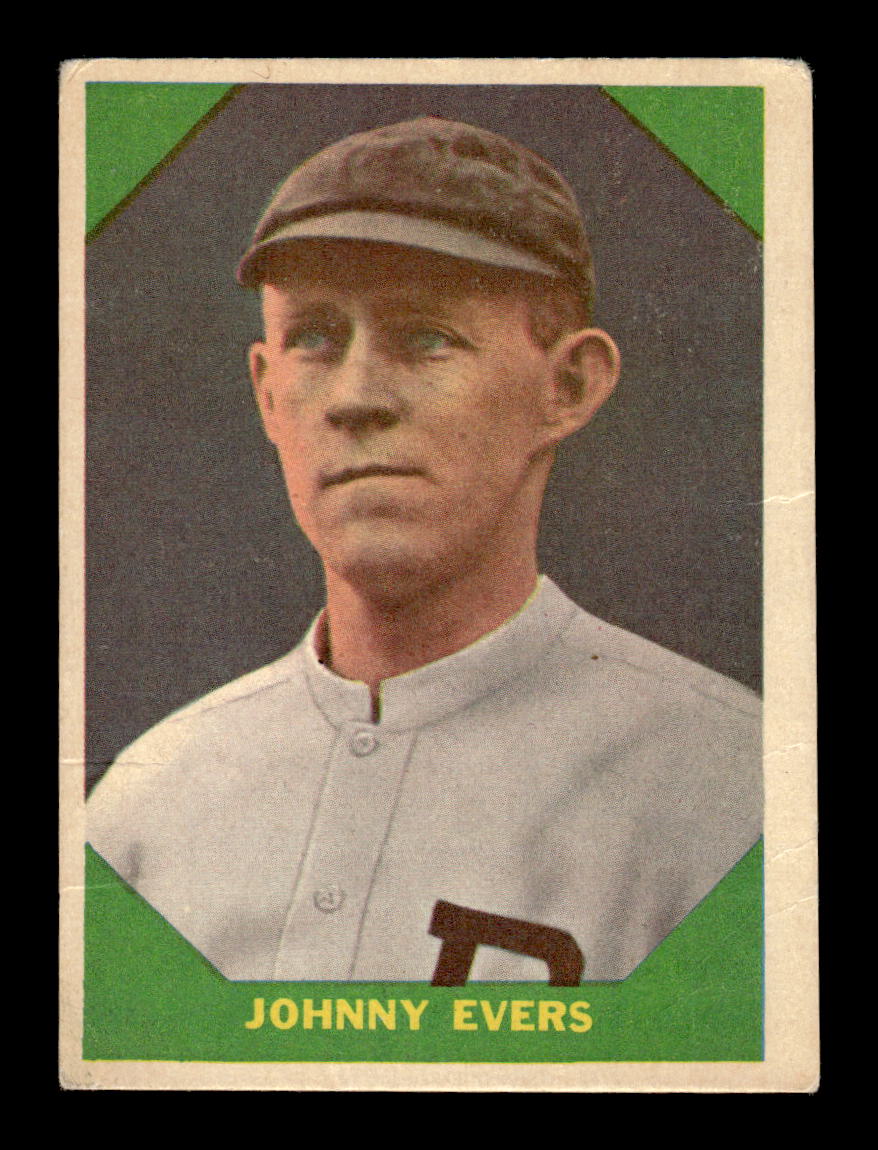 1960 Fleer Baseball Greats #57 Johnny Evers Very Good HOF-10003803