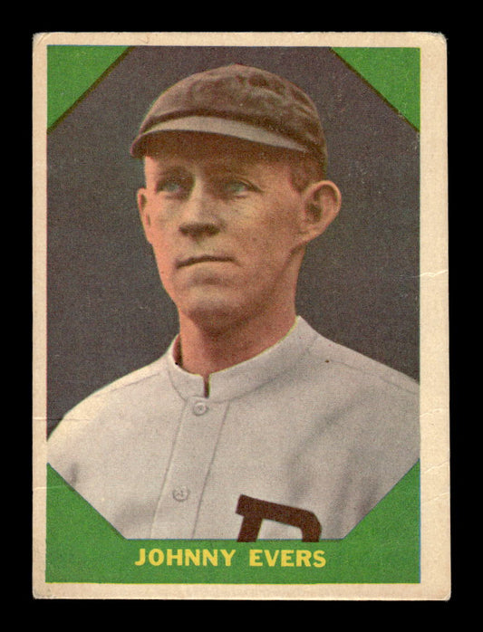 1960 Fleer Baseball Greats #57 Johnny Evers Very Good HOF-10003803