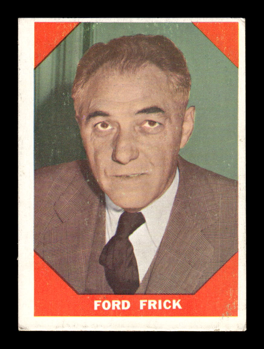 1960 Fleer Baseball Greats #74 Ford Frick Very Good HOF-10003808