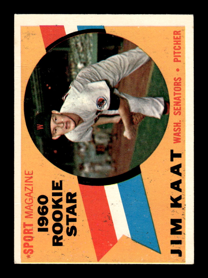 1960 Topps #136 Jim Kaat Excellent HOF-10003817