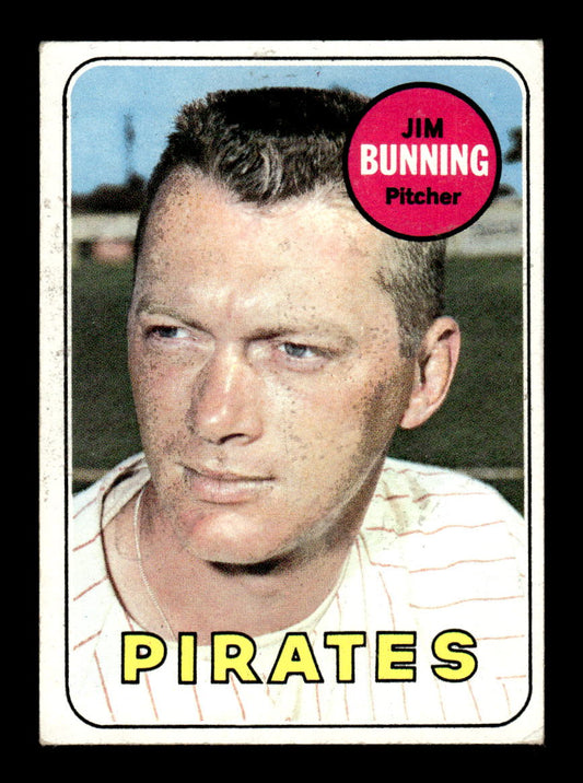 1969 Topps #175 Jim Bunning Very Good HOF-10003831
