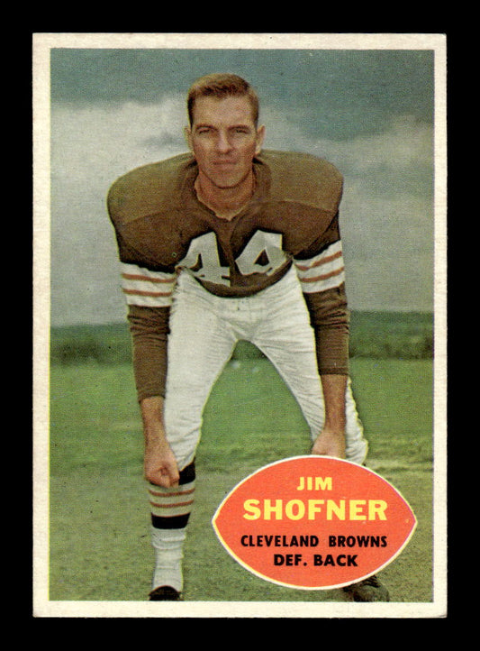 1960 Topps #29 Jim Shofner Pack Fresh Near Mint or Better HOF-10003849