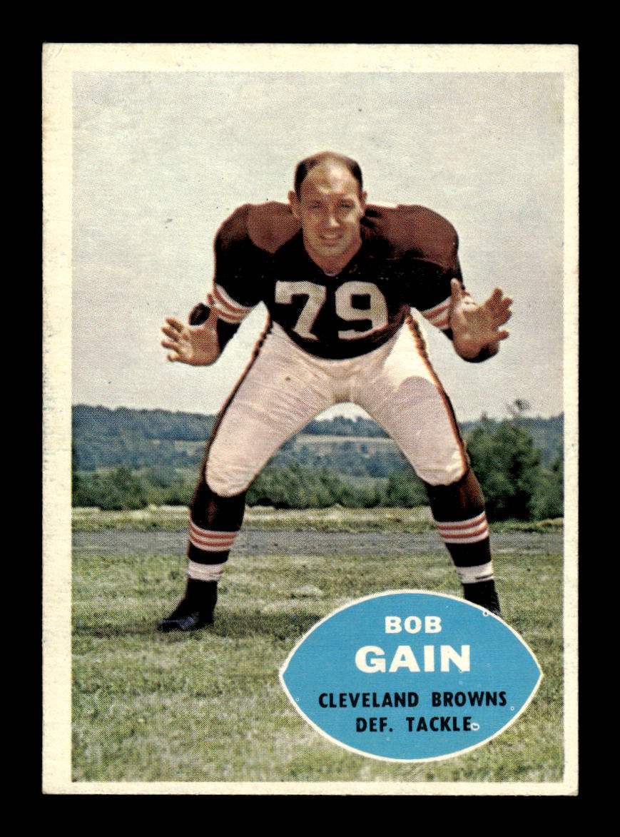 1960 Topps #30 Bob Gain Pack Fresh Near Mint or Better HOF-10003850