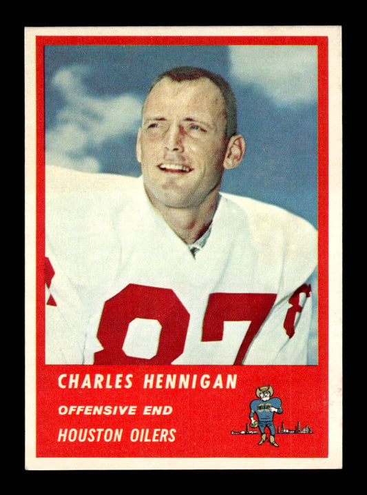 1963 Fleer #38 Charles Hennigan Pack Fresh Near Mint or Better HOF-10003870