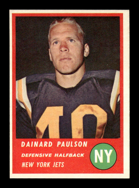 1963 Fleer #18 Dainard Paulson Pack Fresh Near Mint or Better HOF-10003877