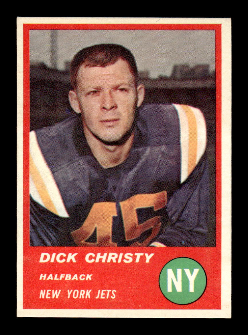 1963 Fleer #14 Dick Christy Pack Fresh Near Mint or Better HOF-10003878