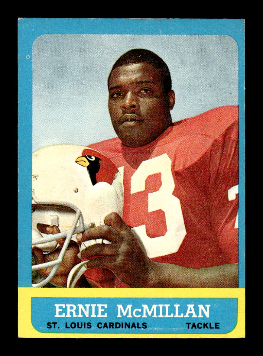 1963 Topps #152 Ernie McMillan Pack Fresh Near Mint or Better HOF-10003884