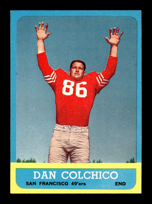 1963 Topps #144 Dan Colchico Pack Fresh Near Mint or Better HOF-10003885