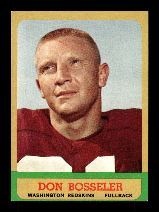 1963 Topps #162 Don Bosseler Near Mint or Better HOF-10003887
