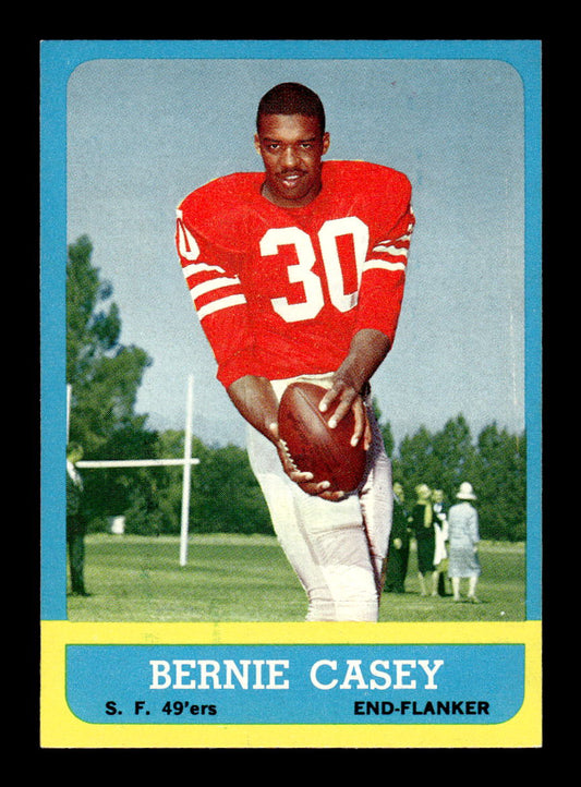 1963 Topps #137 Bernie Casey Pack Fresh Near Mint or Better HOF-10003893
