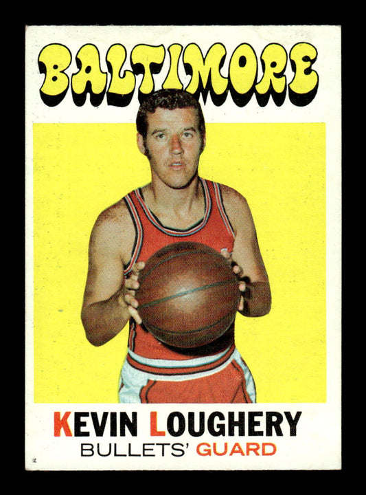 1971-72 Topps #7 Kevin Loughery Excellent HOF-10003916