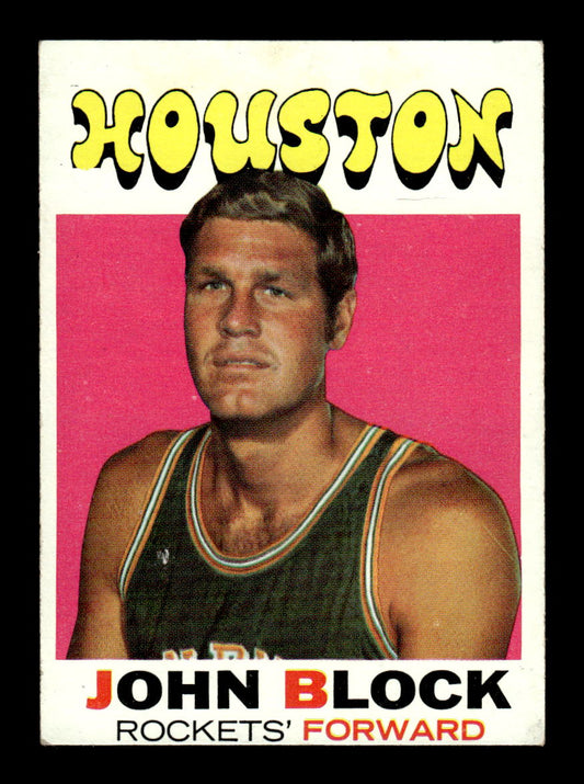 1971-72 Topps #16 John Block Excellent HOF-10003918