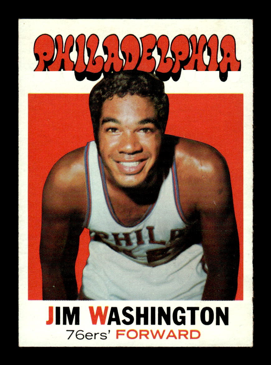 1971-72 Topps #28 Jim Washington Excellent HOF-10003920
