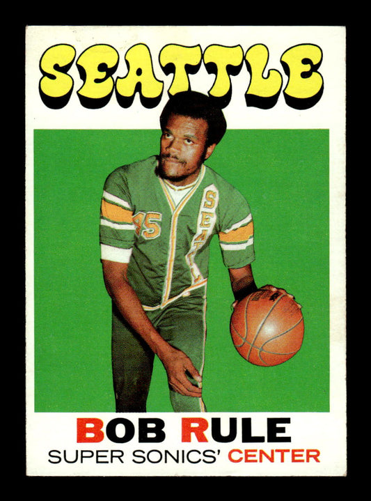 1971-72 Topps #40 Bob Rule Excellent HOF-10003921