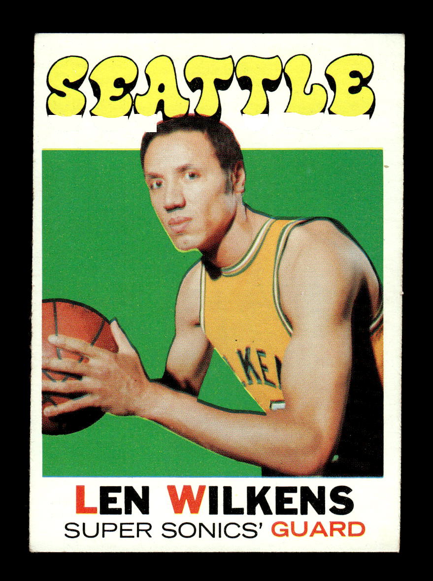 1971-72 Topps #80 Len Wilkens Excellent HOF-10003925