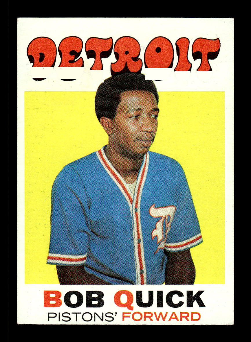 1971-72 Topps #117 Bob Quick Excellent HOF-10003935