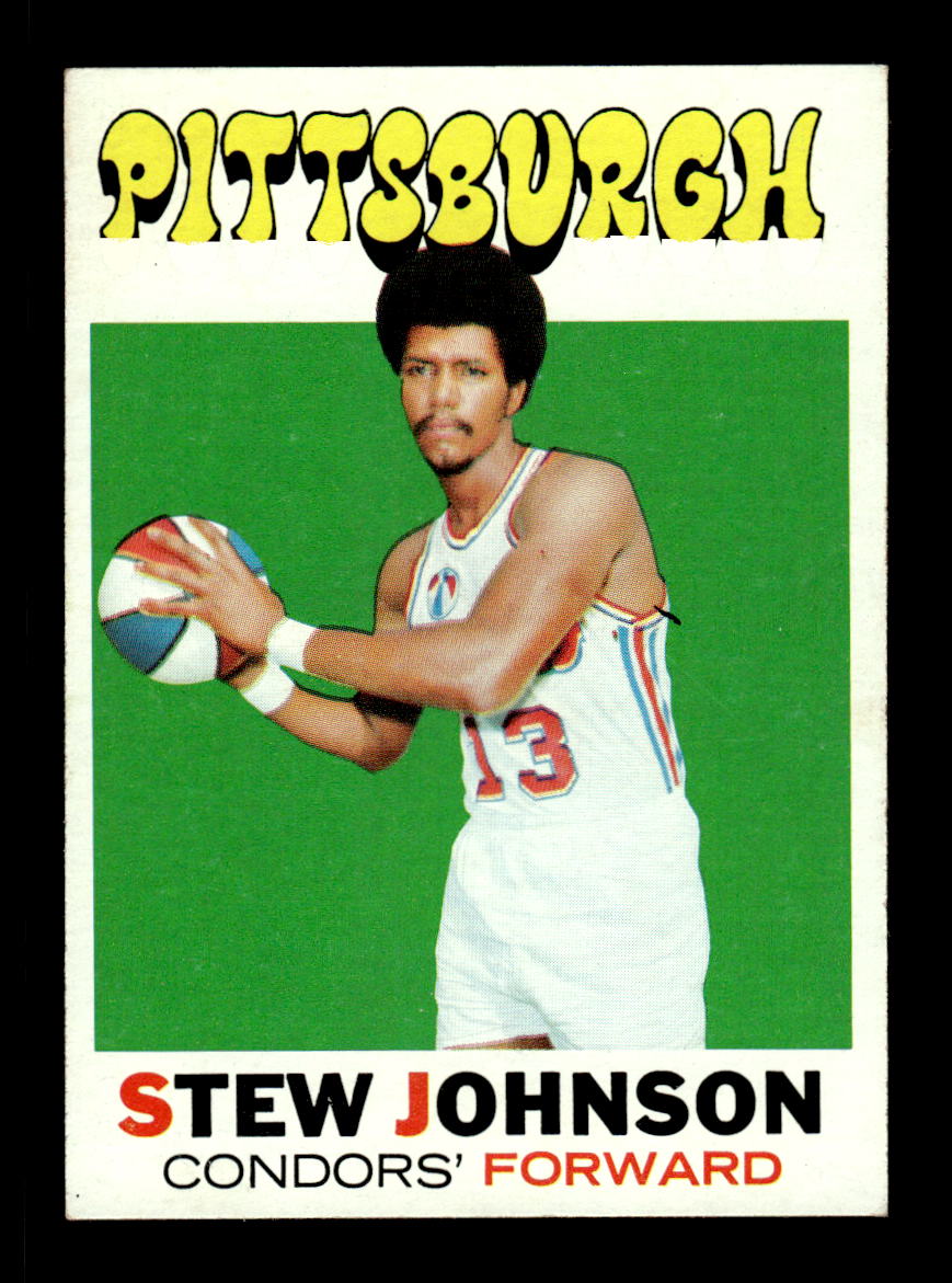 1971-72 Topps #159 Stew Johnson Excellent HOF-10003939