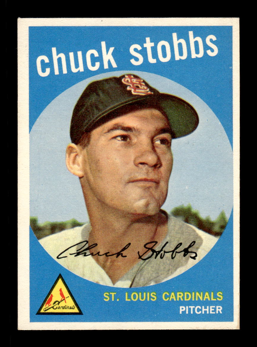 1959 Topps #26 Chuck Stobbs Near Mint or Better HOF-10003972