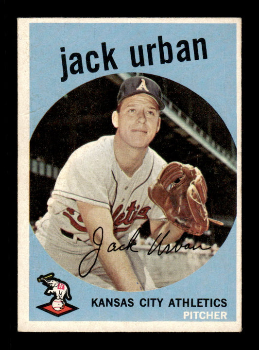 1959 Topps #18 Jack Urban Near Mint or Better HOF-10003973