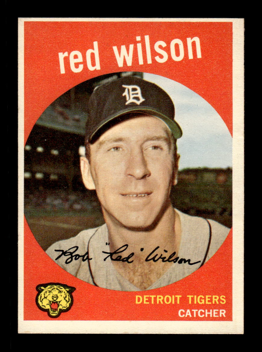 1959 Topps #24 Red Wilson Near Mint or Better HOF-10003976