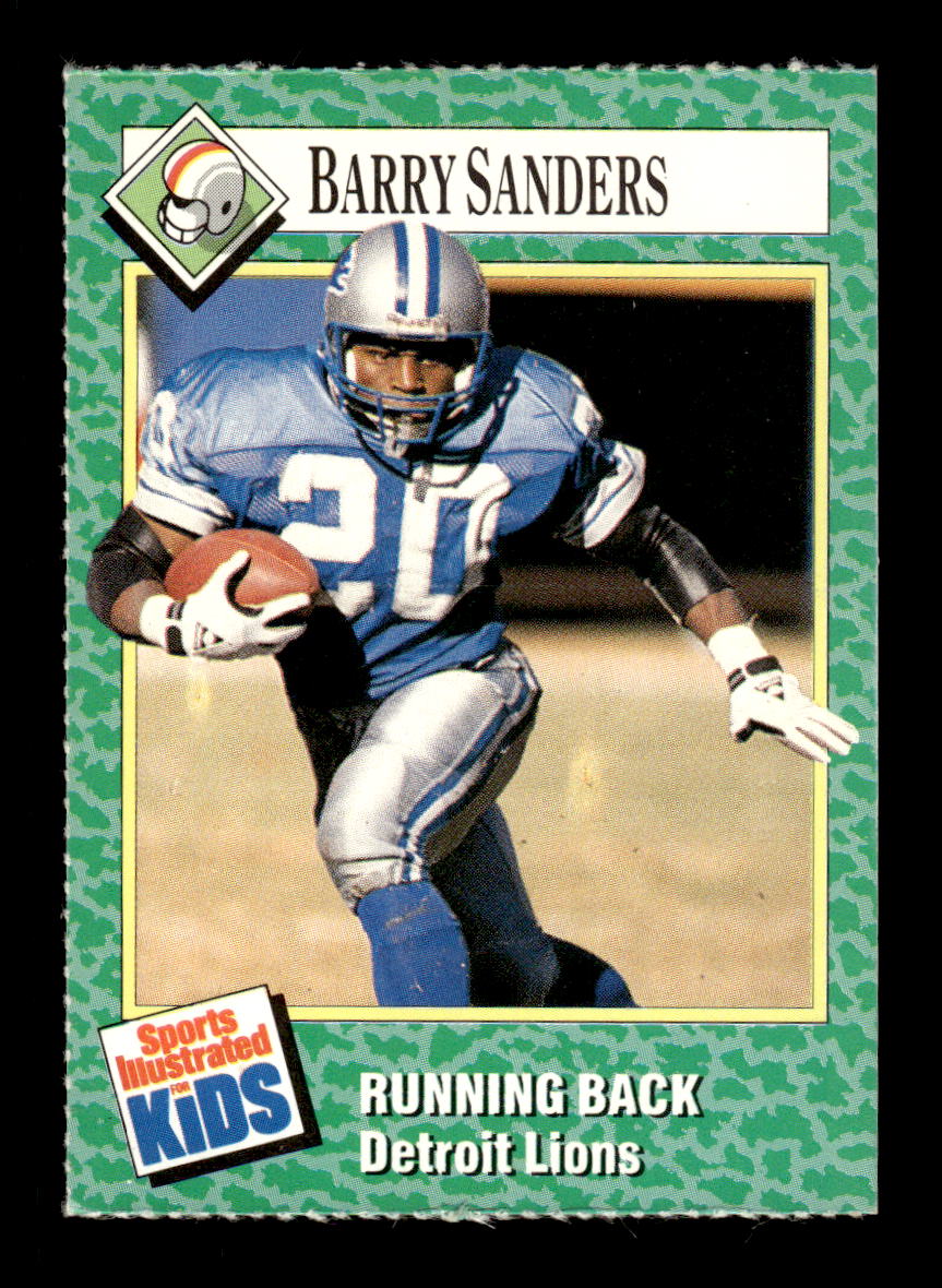1990 Sports Illustrated for Kids #202 Barry Sanders Very Good HOF-10003984