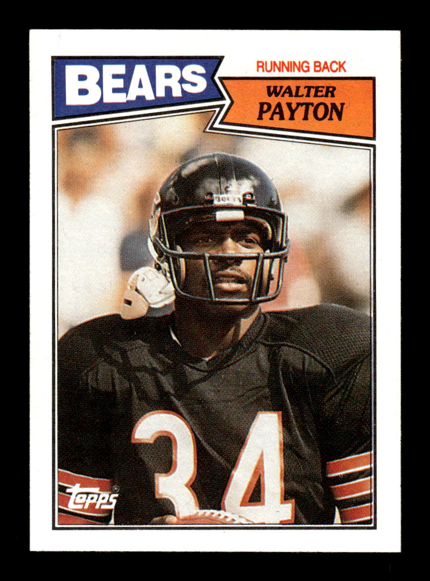 1987 Topps #46 Walter Payton Near Mint or Better HOF-10003987
