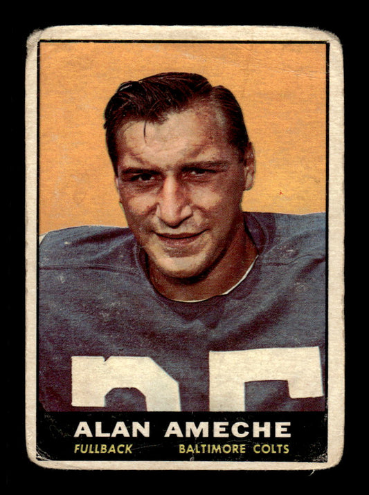 1961 Topps #3 Alan Ameche Poor HOF-10004014
