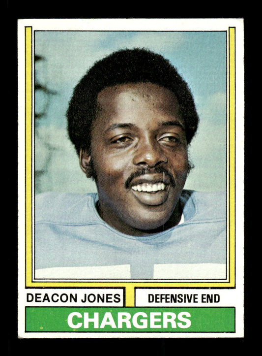 1974 Topps #390 Deacon Jones Very Good HOF-10004023