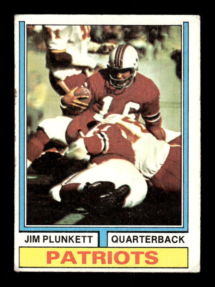 1974 Topps #435 Jim Plunkett Very Good HOF-10004024