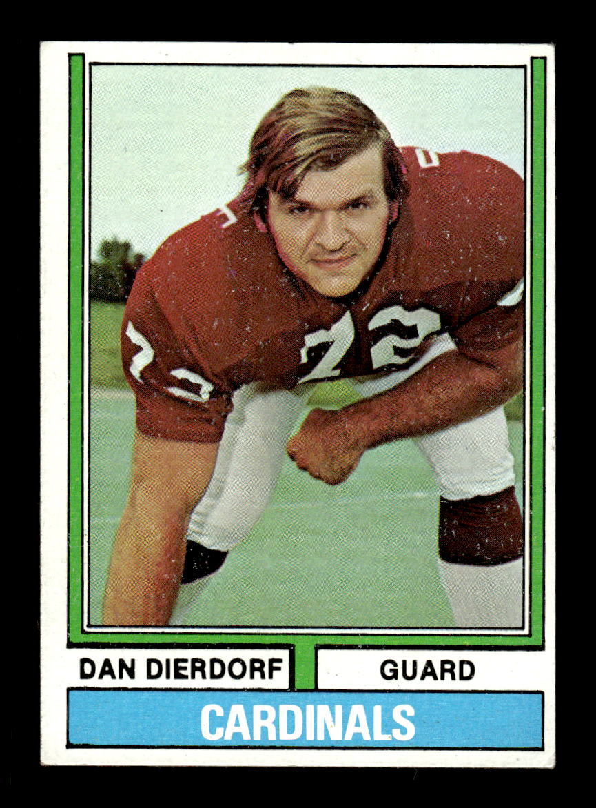 1974 Topps #32 Dan Dierdorf Very Good HOF-10004038