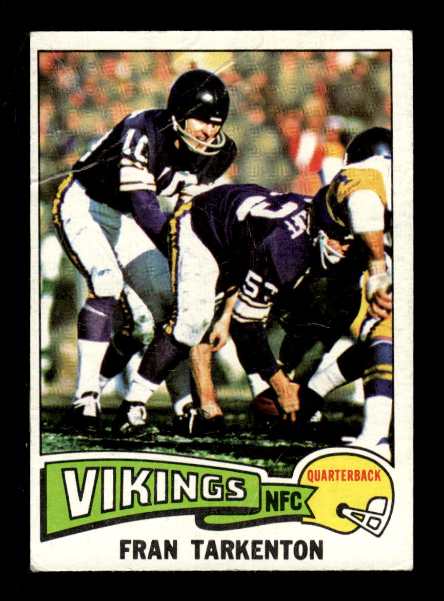 1975 Topps #400 Fran Tarkenton Very Good HOF-10004043