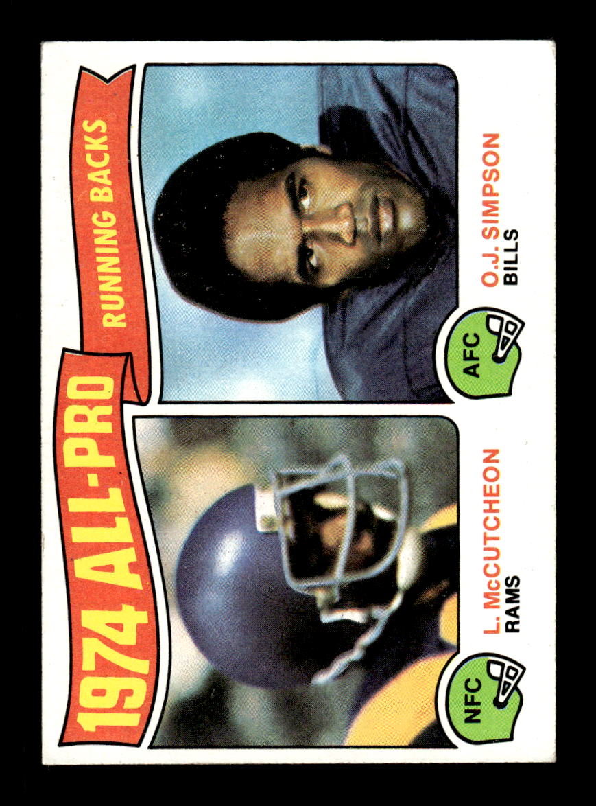 1975 Topps #209  O.J. Simpson Very Good HOF-10004044
