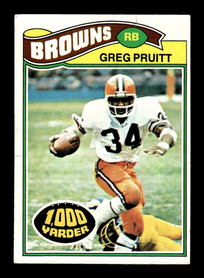 1977 Topps #25 Greg Pruitt Very Good HOF-10004058