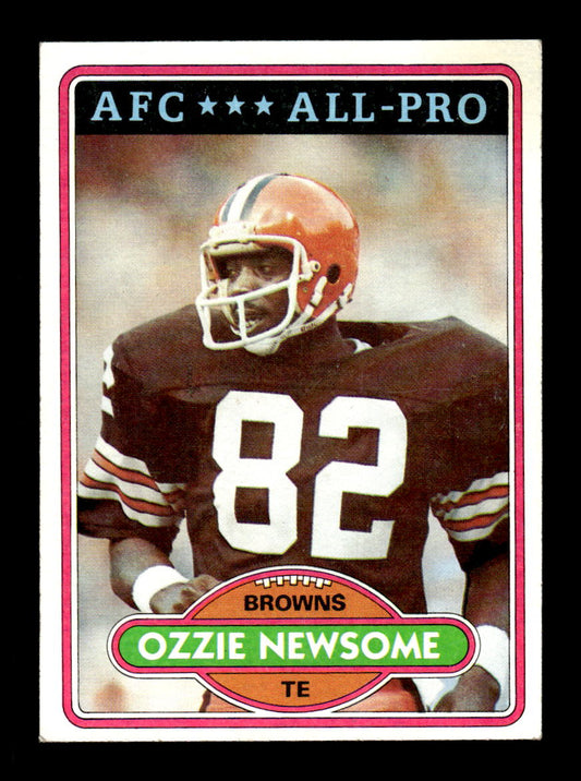 1980 Topps #110 Ozzie Newsome Very Good HOF-10004061