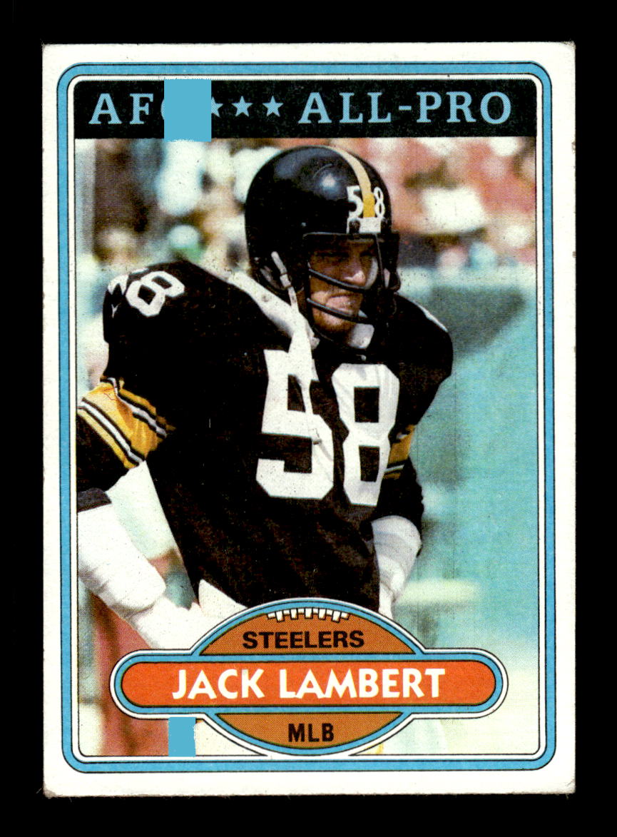 1980 Topps #280 Jack Lambert Very Good HOF-10004063