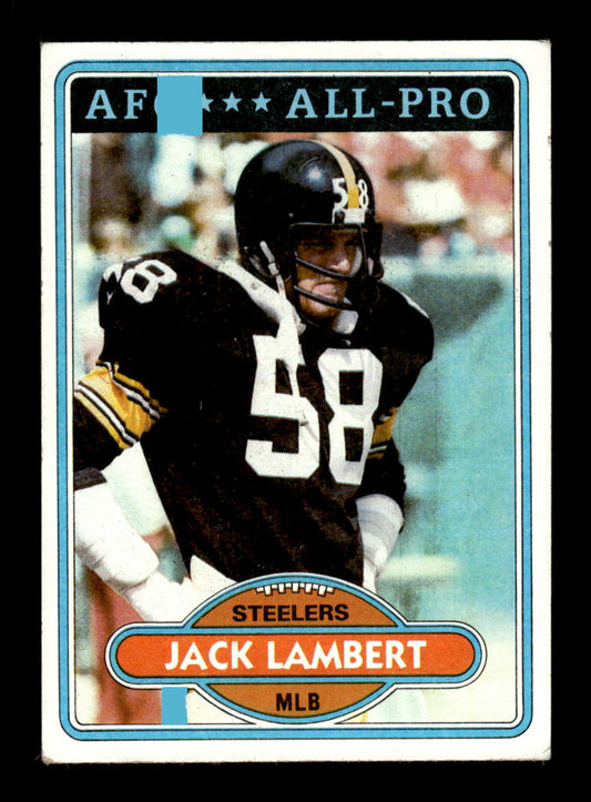 1980 Topps #280 Jack Lambert Very Good HOF-10004063