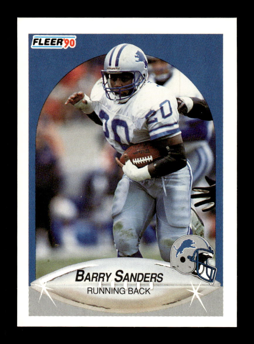 1990 Fleer #284 Barry Sanders Near Mint or Better HOF-10004067