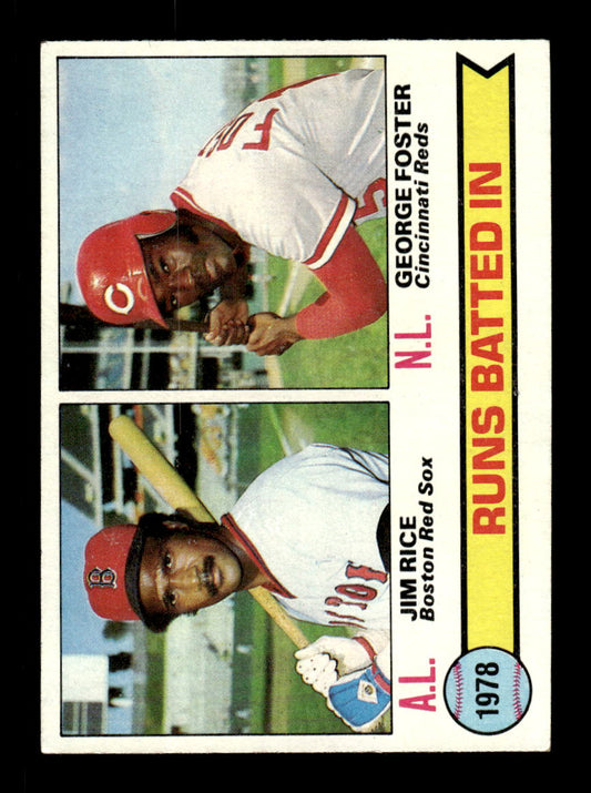 1979 Topps #3 1978 RBI Leaders EXMT PACK FRESH HOF-10004092