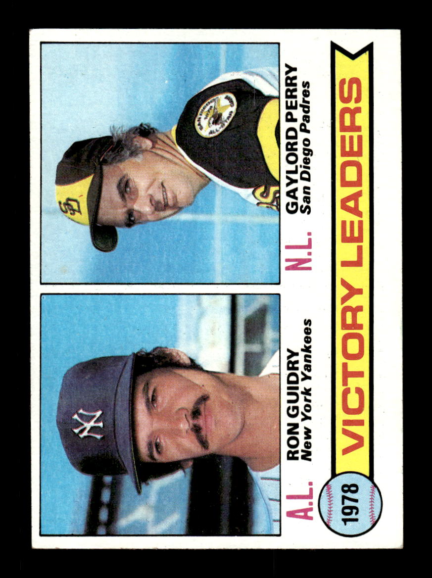 1979 Topps #5 Guidry Perry EXMT PACK FRESH HOF-10004095