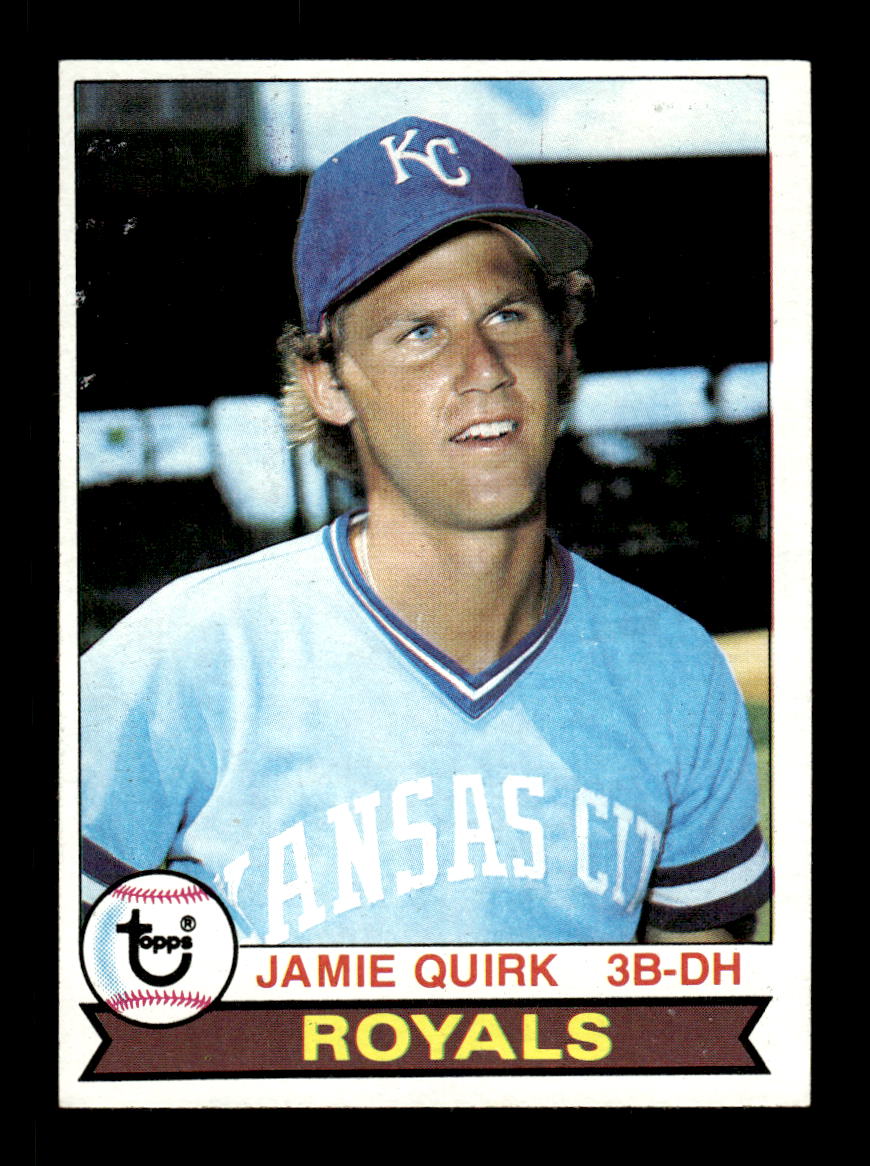1979 Topps #26 Jamie Quirk EXMT PACK FRESH HOF-10004115