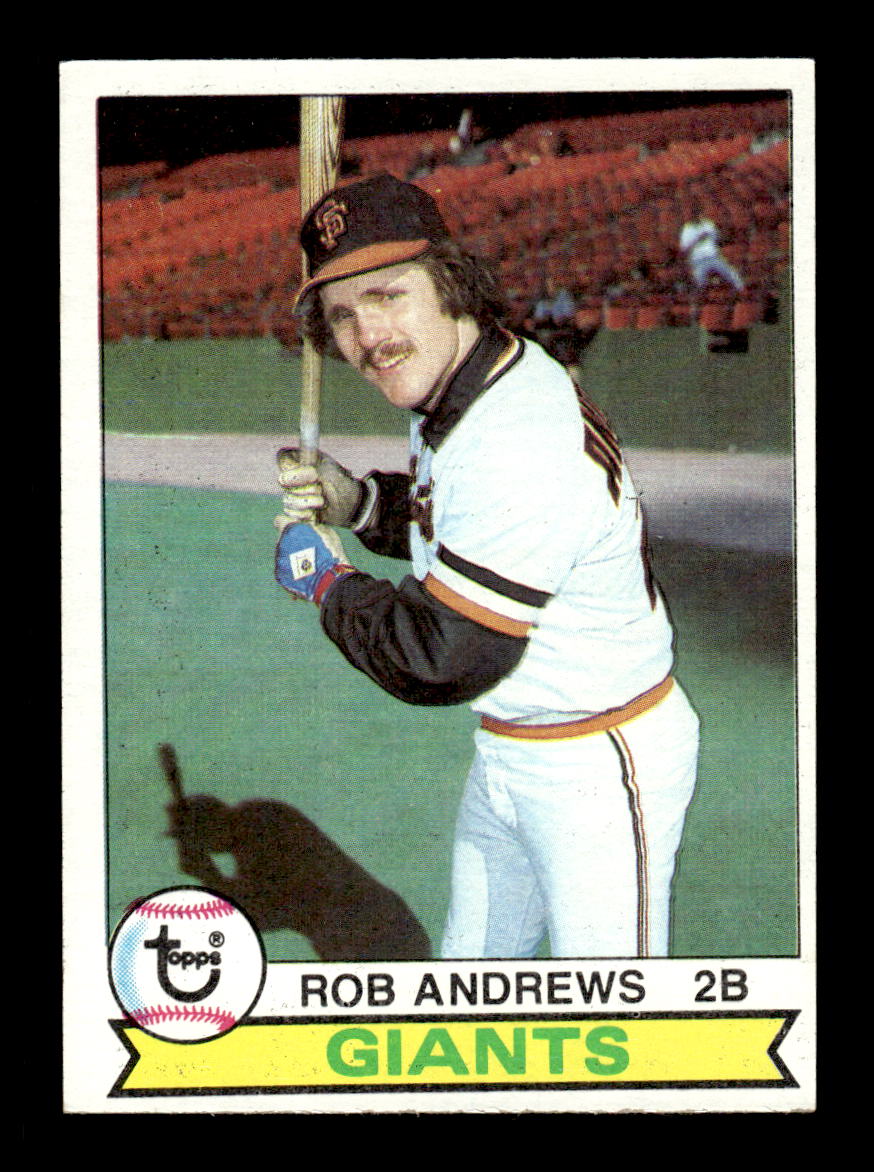 1979 Topps #34 Rob Andrews EXMT PACK FRESH HOF-10004124