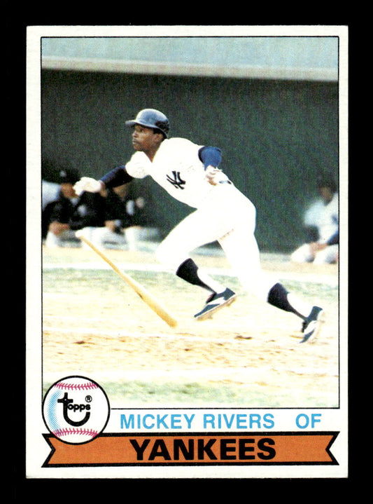 1979 Topps #60 Mickey Rivers EXMT PACK FRESH HOF-10004149