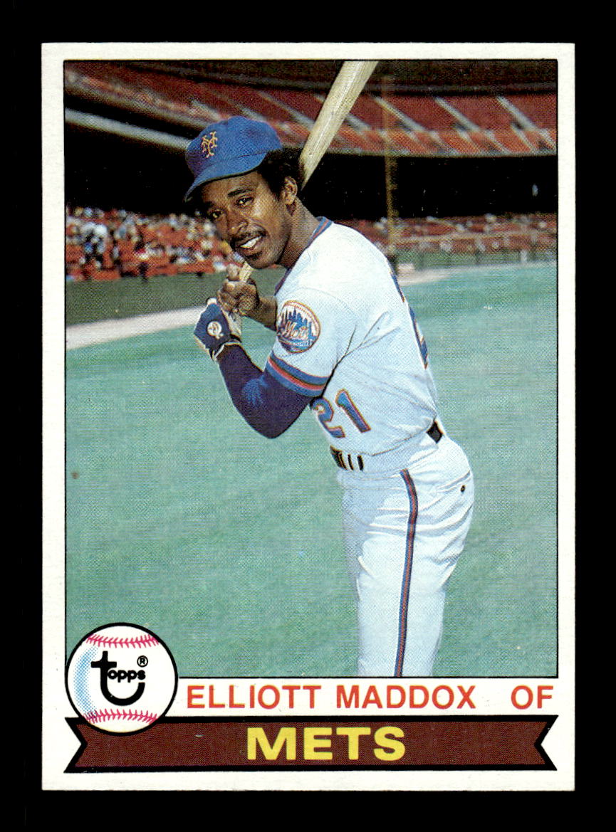 1979 Topps #69 Elliott Maddox EXMT PACK FRESH HOF-10004159