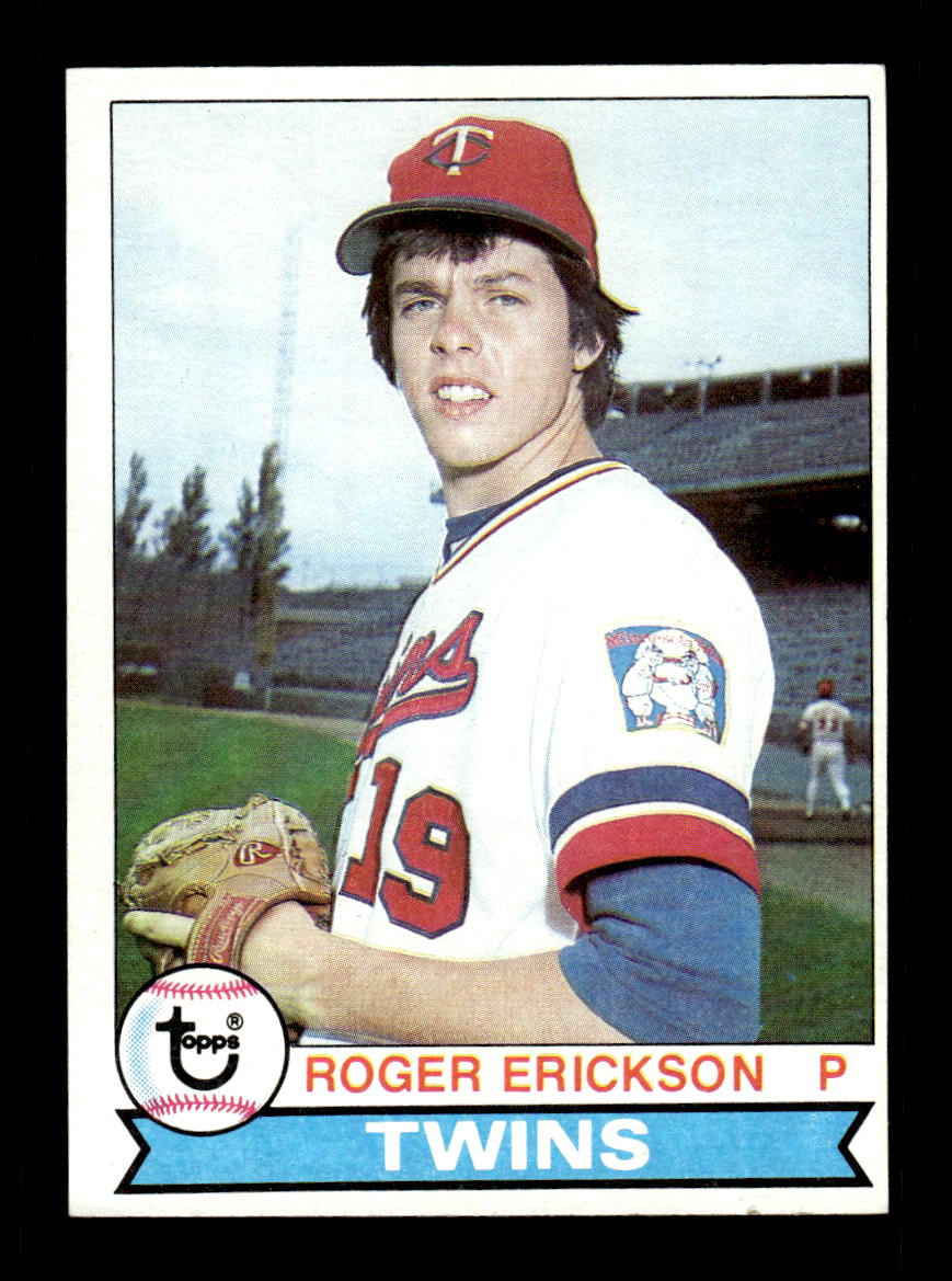 1979 Topps #81 Roger Erickson EXMT PACK FRESH HOF-10004171