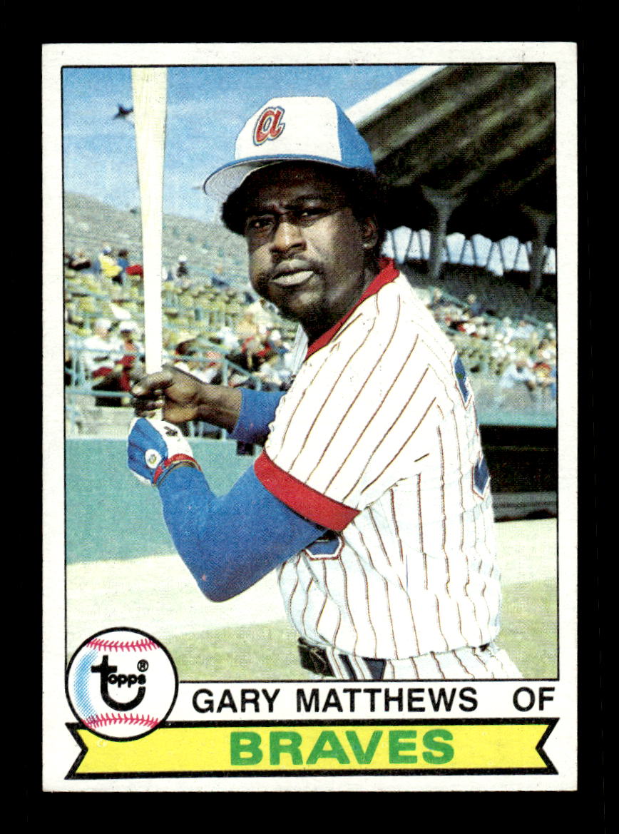 1979 Topps #85 Gary Matthews EXMT PACK FRESH HOF-10004175