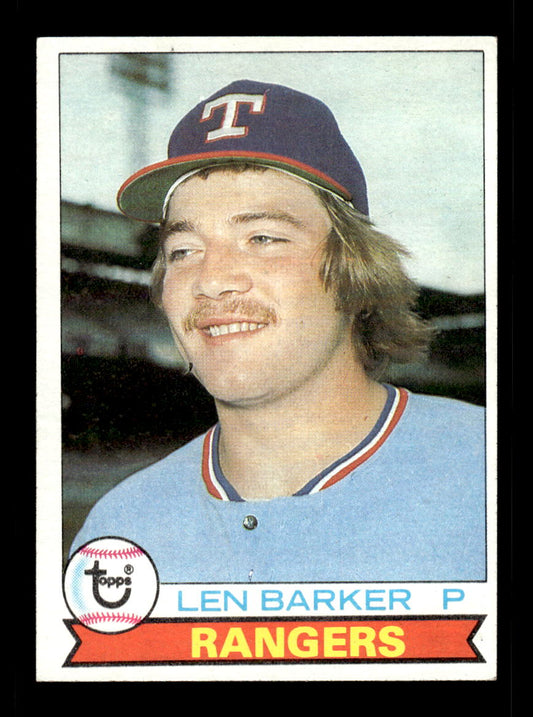 1979 Topps #94 Len Barker EXMT PACK FRESH HOF-10004184