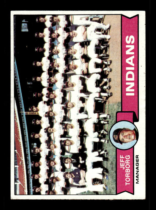 1979 Topps #96 Cleveland Indians EXMT PACK FRESH HOF-10004185